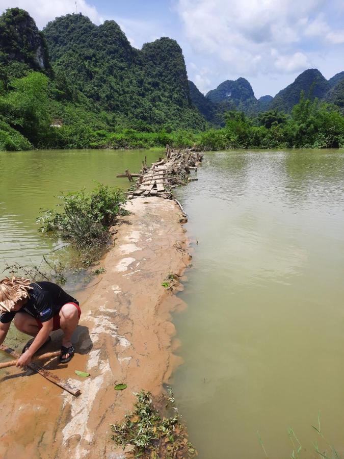 Homestay Gioc Rung Trung Khanh Exteriér fotografie